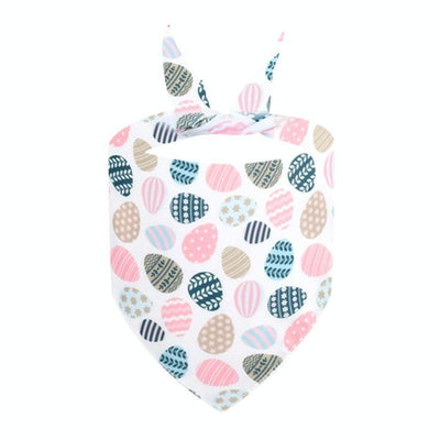 Cute Pet Triangle Towel Bib Cartoon Cats And Dogs Drool Towel Scarf - 04