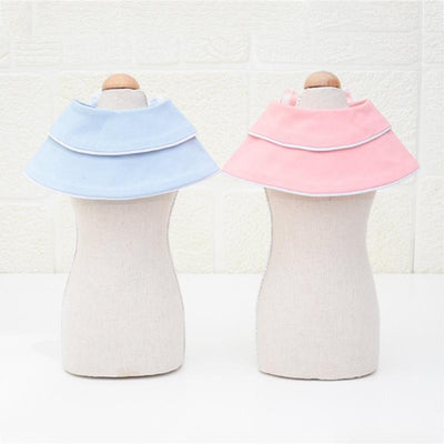 Pet Accessories Dog Small Shawl Bib Saliva Towel Triangle Scarf - Size S - Light Blue
