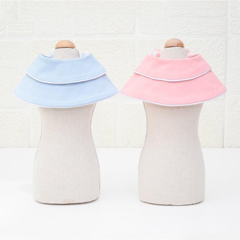 Pet Accessories Dog Small Shawl Bib Saliva Towel Triangle Scarf - Size M - Light Yellow