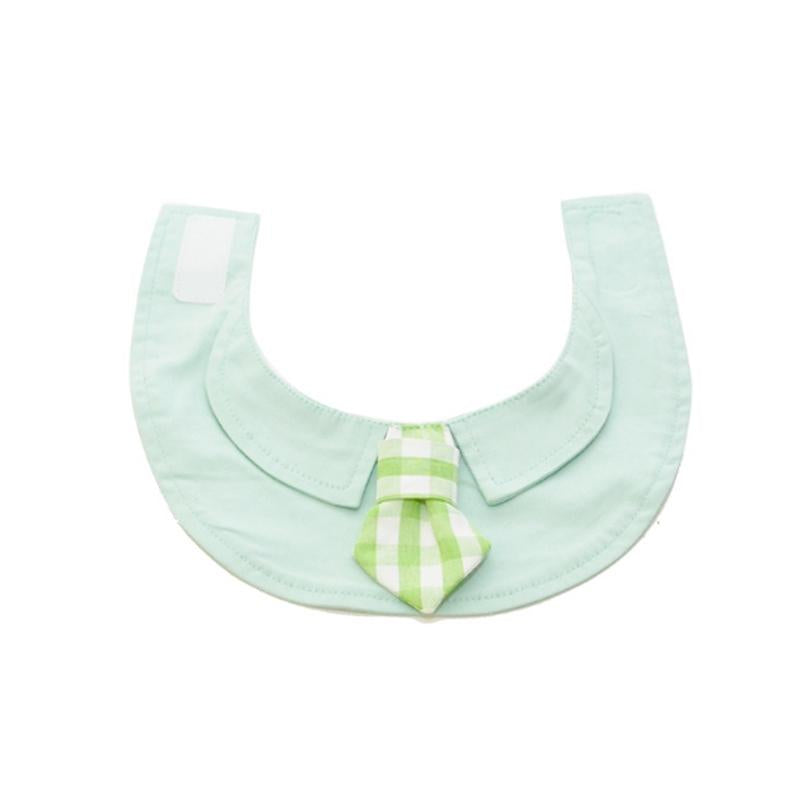 Pet Shawl Scarf Saliva Towel Dog Clothes Accessories - Size L - Blue