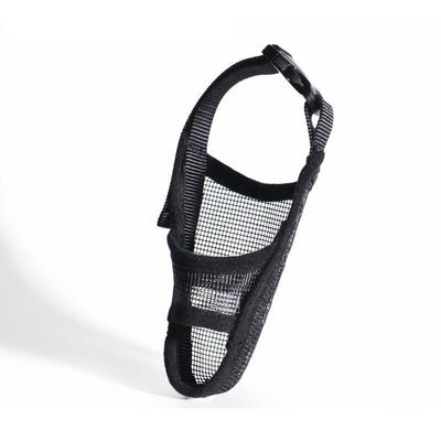 Dog Mouth Cover Anti-Bite Mesh Dog Mouth Cover Medium And Large Dogs Anti-Drop Mask Xl - Beige