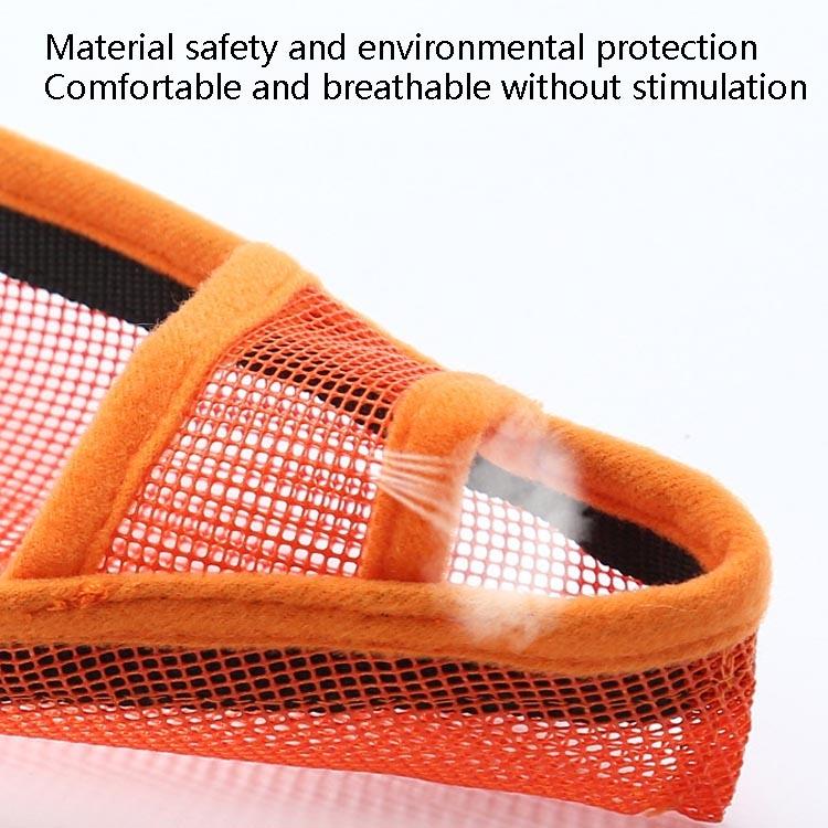 Dog Mouth Cover Anti-Bite Mesh Dog Mouth Cover Medium And Large Dogs Anti-Drop Mask Xs - Green