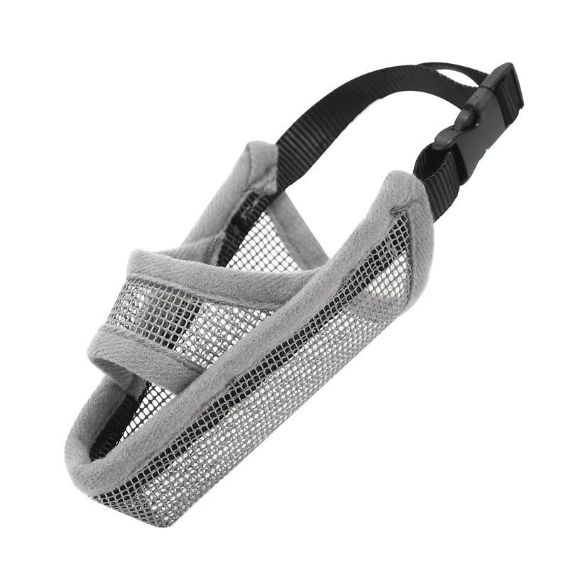 Dog Mouth Cover Anti-Bite Mesh Dog Mouth Cover Medium And Large Dogs Anti-Drop Mask Xs - Green