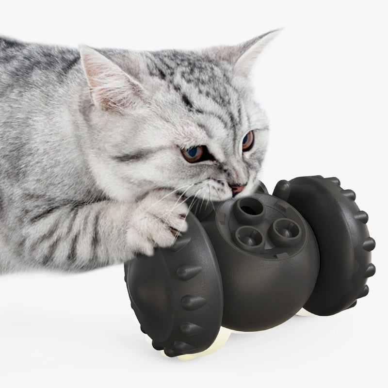 Vibe Geeks Pet Food Dispenser Tumbler Dog Treat Toy - Light Green