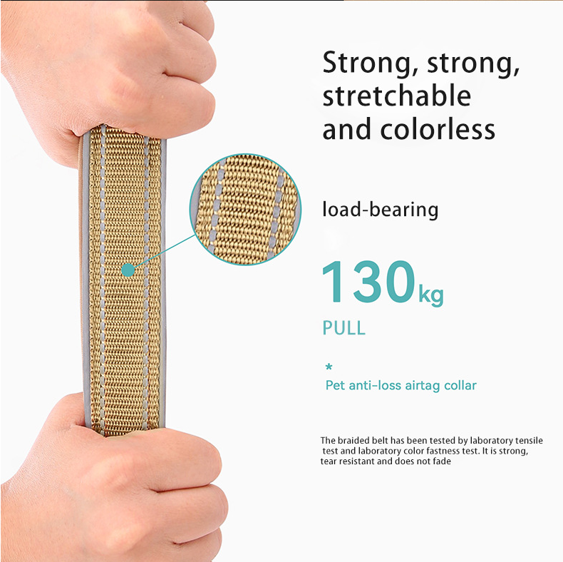 S Black Secure Nylon Dog Collar with Built-in Apple AirTag (not included) Holder Case - Pet Tracker Accessory