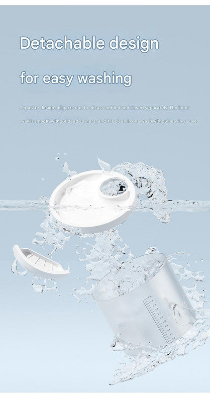 Blue Wireless Automatic Pet Water Fountain - 2.2L Motion Sensor Dispenser